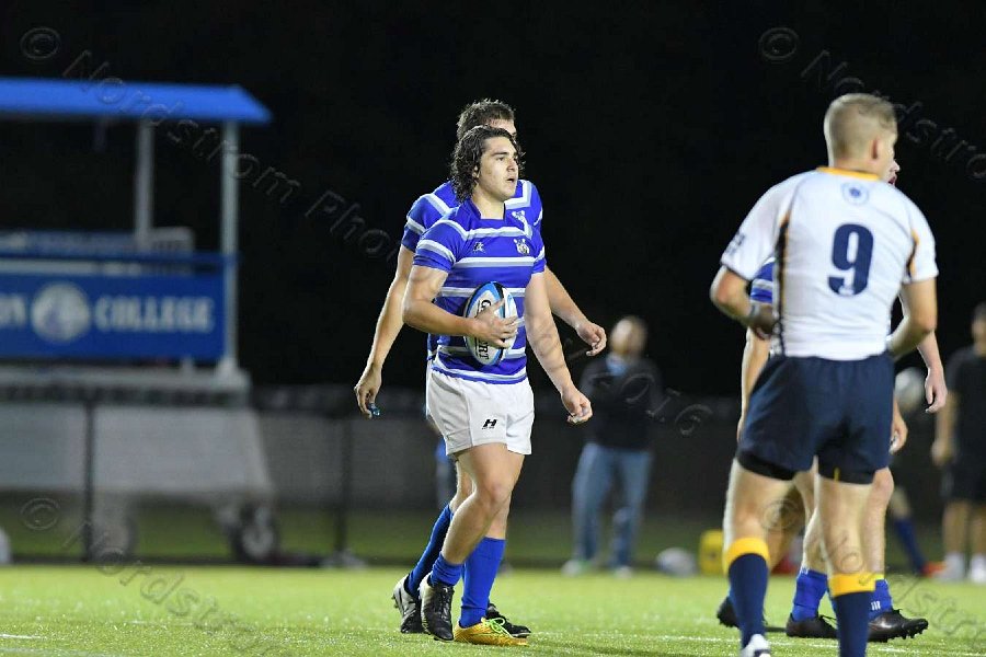 Wheaton Men\'s Rugby vs Mass Maritime.  Photo by Keith Nordstrom